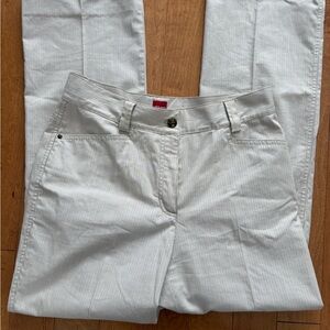 Olsen Striped Straight Leg Pants